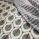 Garden of Heaven - Block Printed Muslin Quilt