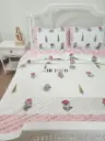 French Garden - Set of Quilt & Bedsheet